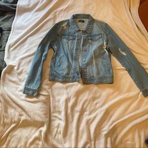 Dia de los muertos jean jacket